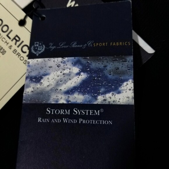 NWT Woolrich Loro Piana Storm System Down Parka Puffer Coat Black Quiet Luxury - Picture 9 of 9